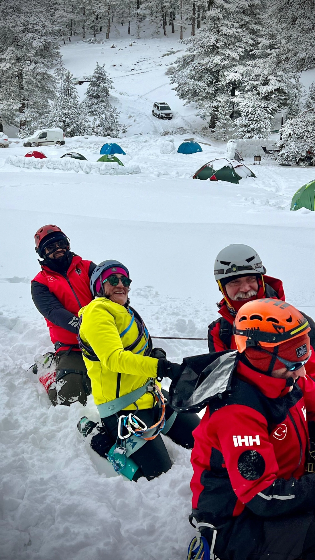 Winter Mountaineering Training Activity - Fotoğraf 7