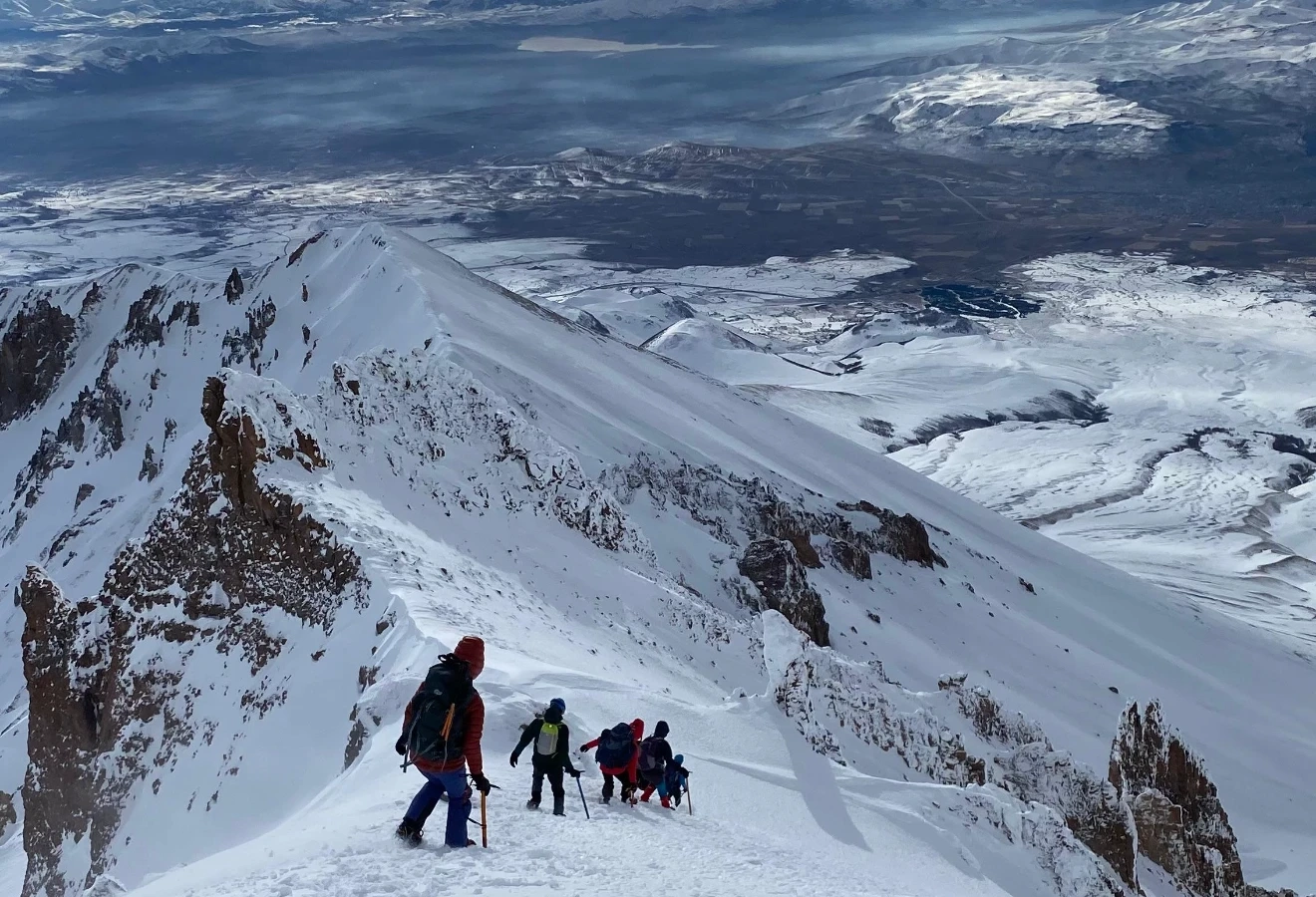 MOUNT ERCIYES WINTER CLIMB - Fotoğraf 14