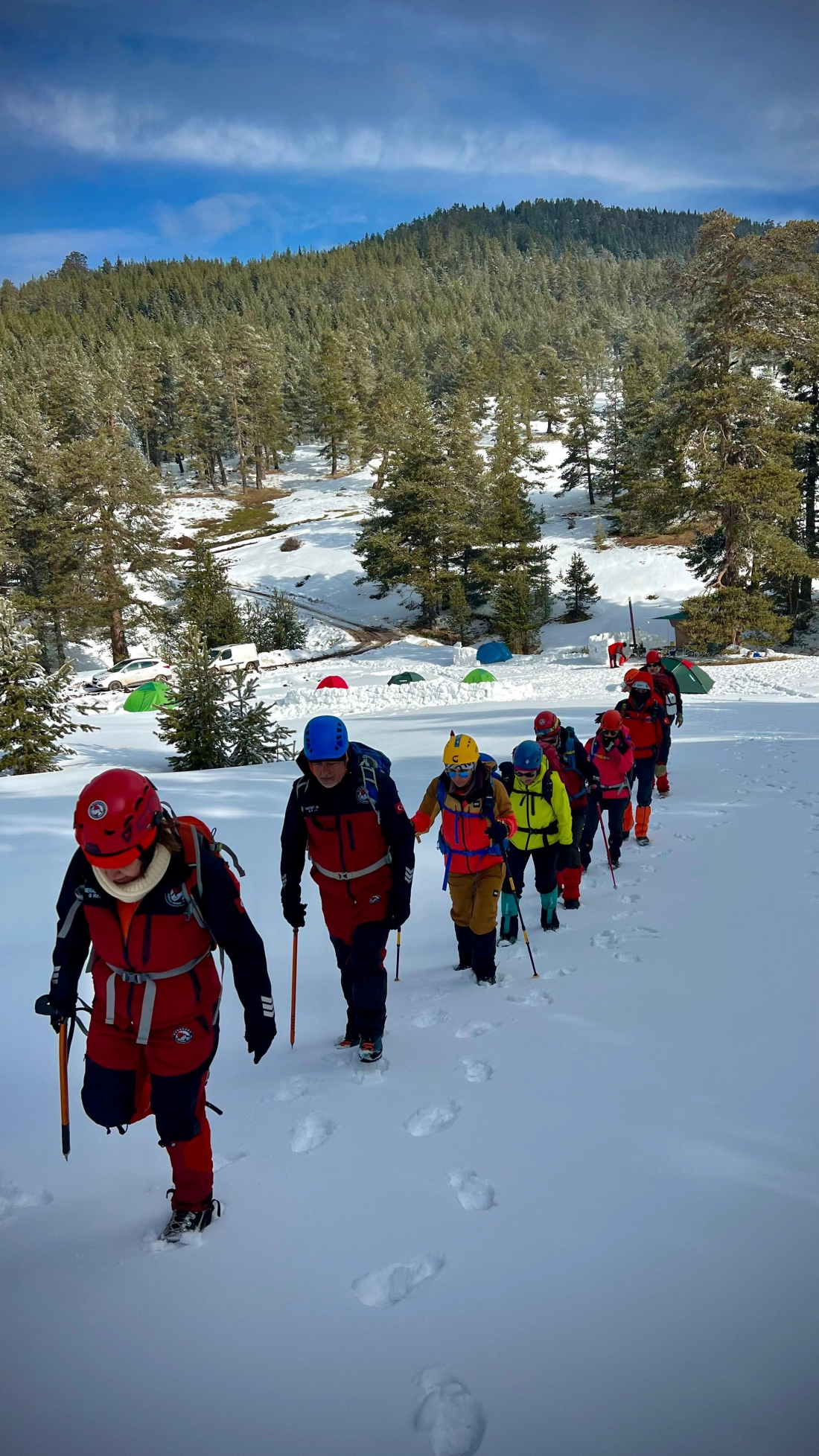 Winter Mountaineering Training Activity - Fotoğraf 10