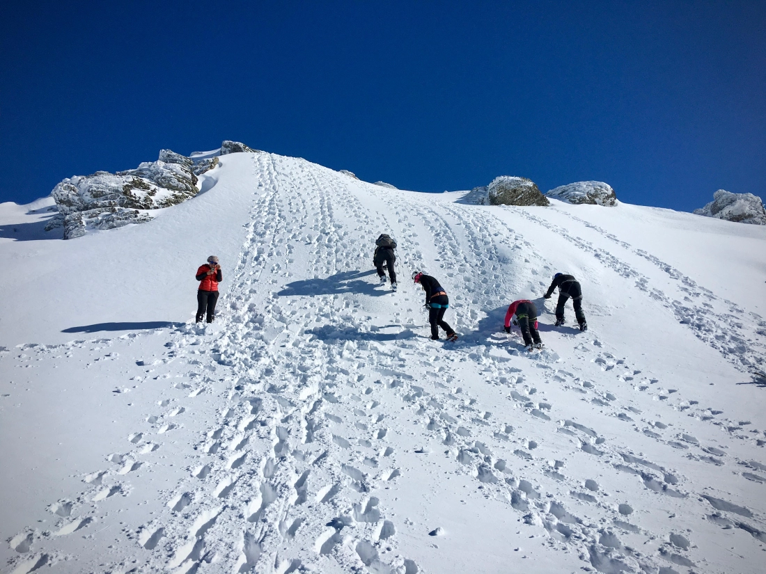 Winter Mountaineering Training Activity - Fotoğraf 6