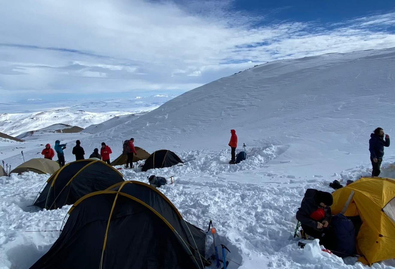 MOUNT ERCIYES WINTER CLIMB - Fotoğraf 16